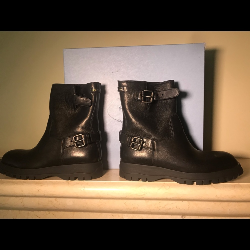 Prada Combat boots